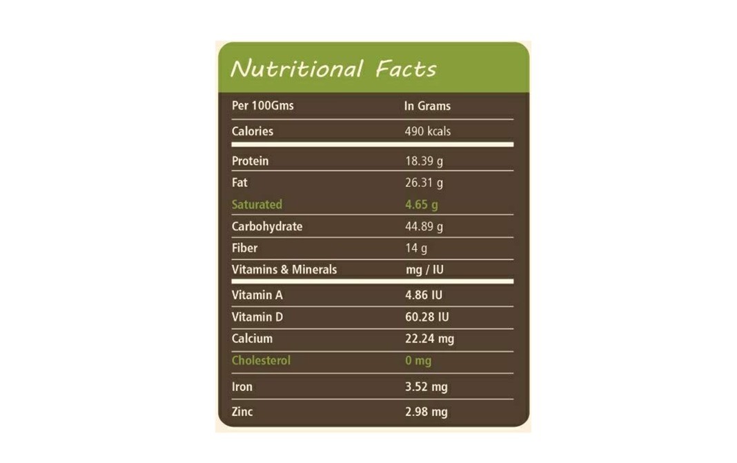 Earthly Granola With Oats, Honey, Pumpkin Seeds Flaxseeds and Peanuts   Pack  376 grams